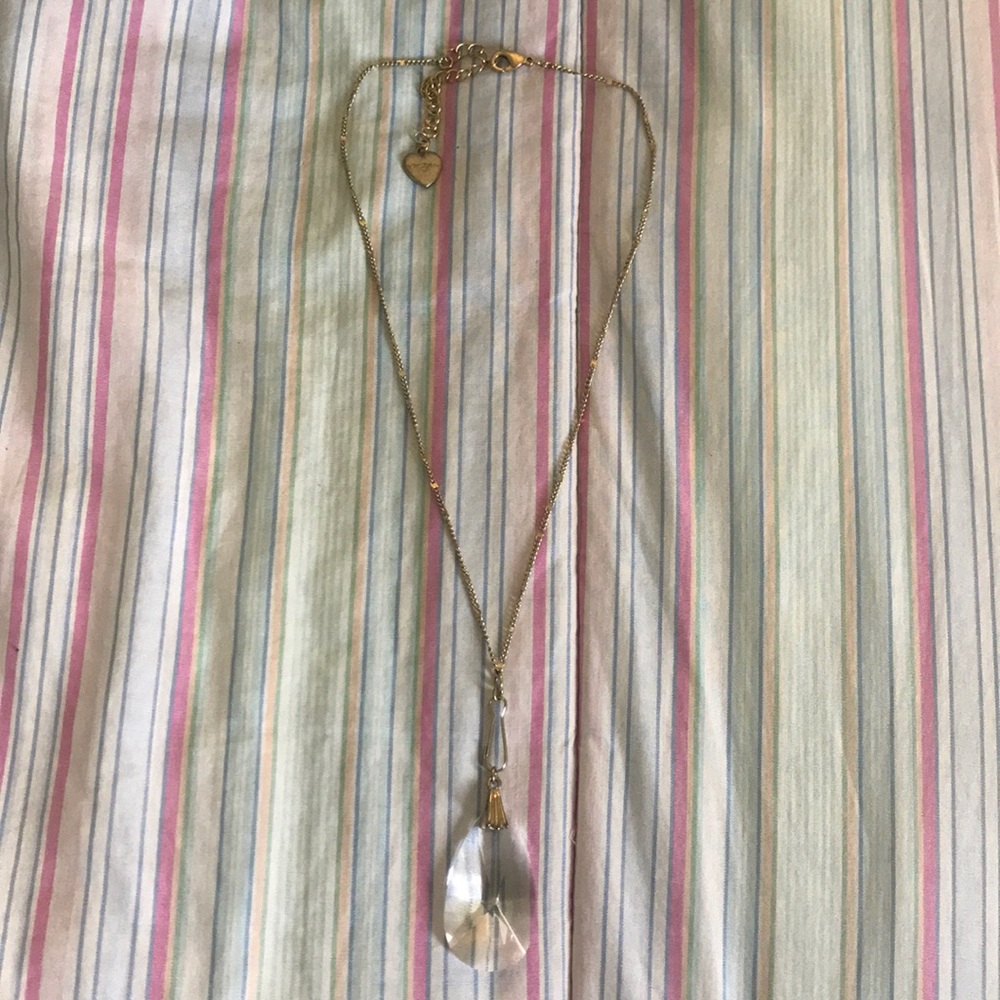 Betsey Johnson Crystal Necklace